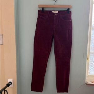Current/Elliott Corduroy The Stiletto Jeans - Size 25 - NWT